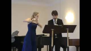 Andre Jolivet  Sonatine for Flute and Clarinet in three movements [upl. by Woodcock]