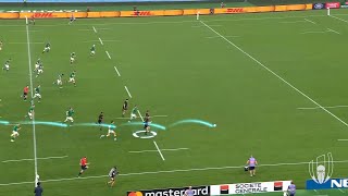 Beauden Barrett scores great try against Ireland [upl. by Bachman]