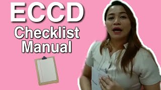 ECCD Checklist Manual [upl. by Melinda161]