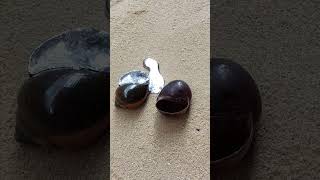 Casting Melting Aluminum into Shell Restoration shorts viralvideo reels [upl. by Novahc]