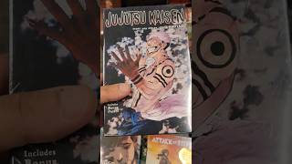 INSANE Manga Haul  EXCLUSIVE Jujutsu Kaisen MANGA BOX SET [upl. by Nyladnek636]