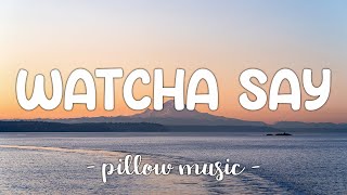 Whatcha Say  Jason Derulo Lyrics 🎵 [upl. by Allenrac]