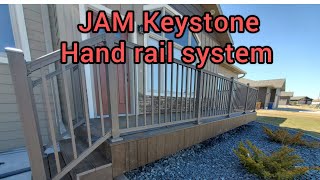 JAM Keystone handrail system installation [upl. by Erma]