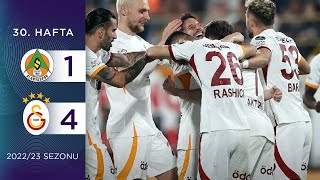 C Alanyaspor 14 Galatasaray  30 Hafta  202223 [upl. by Arrakat410]