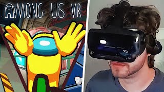 cellbit ANIQUILANDO seus amigos no AMONG US VR [upl. by Pals]