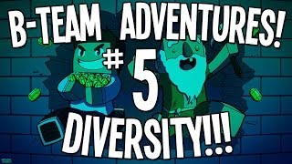 Minecraft CTM Map BTeam Adventures  Diversity Ep05  quotIm Made For Droppin Dropperquot [upl. by Monahan]