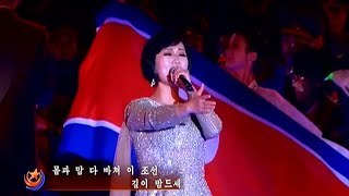 North Korean DPRK National Anthem quotAegukkaquot at Concert for Celebrate  21Nov2024 [upl. by Karena]