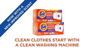 Tide  Washing Machine Cleaner with A New Improved Fragrance [upl. by Atinhoj653]