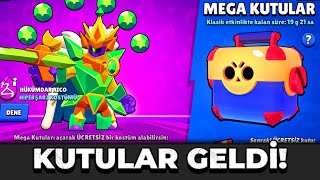 MEGA KUTU GERİ GELDİ KASIYORUZ BRAWL STARS [upl. by Chester219]