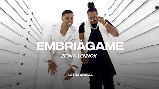 Zion amp Lennox  Embriágame Lyric Video  CantoYo [upl. by Neddra]