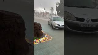 youtubeshort heavyrain dana malaga 😱 [upl. by Grekin817]