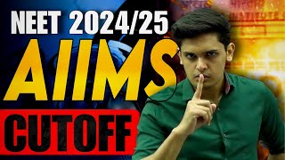 AIIMS Cut off for NEET 202425🔥 Category wise Closing Marks Prashant Kirad [upl. by Nonrev]