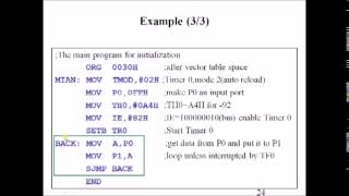 8051 Interrupts  8051 Microcontroller tutorial [upl. by Belita746]