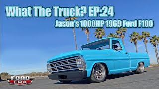 1000HP 1969 Ford F100  What The Truck Ep24  Ford Era [upl. by Ibmab]