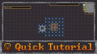 Dwarf Fortress  Quick Tutorial  Light Aquifers [upl. by Enyedy231]