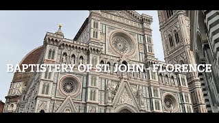 Baptistery of St John  Florence Italy [upl. by Xed83]