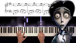 Corpse Bride  quotVictors Piano Soloquot  Piano Sheet Music [upl. by Imugem]