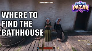 Where to Find the Bathhouse Location in Kingdom Come Deliverance 2 Quick Guide [upl. by Ahcsap]