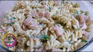 PASTA FRIA DE FUSILLI  Riquísima [upl. by Maryrose]