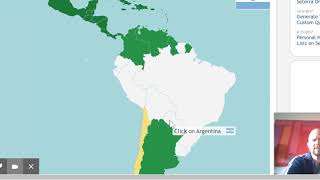 South America Geography Games  Seterra [upl. by Akiem778]