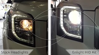 DIY 2014 GMC Yukon HID Headlight Install [upl. by Airtemed788]