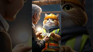 cat got paid  cat story shorts shortsviral fyp fypシ [upl. by Neirod223]