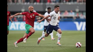 USMNT vs Morocco Highlights  June 1 2022 [upl. by Alamap]