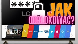 jak odblokować telewizor LG webOS [upl. by Hadwin816]