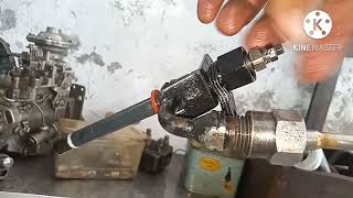 How to repair stanadyne nozzle  How to stanadyne pressure setting [upl. by Annaj]