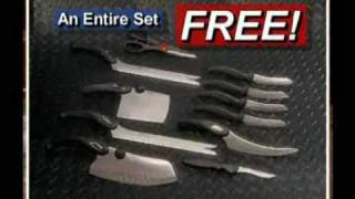 Miracle Blade III TV Infomercial Part 1 Chef Tony presents Americas Best Selling Knives set [upl. by Cammy]