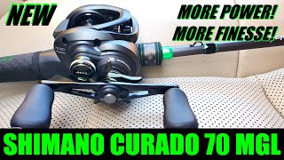 NEW Shimano CURADO MGL 70 breaks cover and its BACK in BLACK Unboxing and Analysis [upl. by Max]