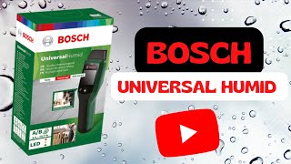 How to measure humidity Bosch UniversalHumid  Wood Moisture Meter  Unboxing amp Setup [upl. by Teri]