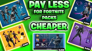 How Fortnite Packs Are Getting Even Cheaper [upl. by Reppiks]