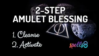 📿 Easiest Way to Charge an Amulet Wiccan Blessing Spell to Cleanse amp Protect [upl. by Conway]