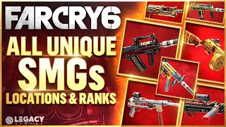 Far Cry 6  Every Unique SMGs Ranked  Plus Easy Location Guide [upl. by Philips219]