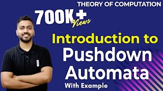 Lec50 What is Pushdown Automata in TOC  Definition amp Explanation in Hindi [upl. by Calabresi358]