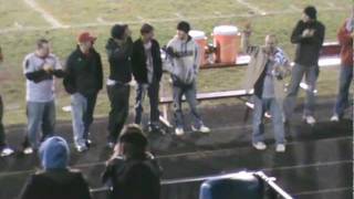 Clarencevilles 2001 football team that played in state title game recognized at halftime [upl. by Dlareg]