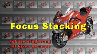 Fokusverlagerung mit Nikon Kameras  Focus Stacking [upl. by Nanahs]