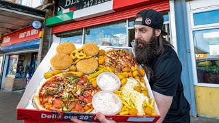 THE QUADZILLA MUNCH BOX CHALLENGE  COB Ep187  BeardMeatsFood [upl. by Esiuqram]