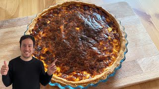 Quiche lorraine  la recette traditionnelle avec une pâte brisée maison [upl. by Curry]