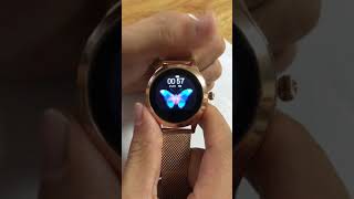 How to change the screen face for KW10 smart watch [upl. by Aenej]