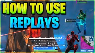 How to Use Replay Mode in Fortnite  Review Your Gameplay  Fortnite Tips and Tricks [upl. by Adnolrehs]