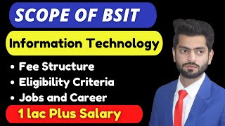 BSIT SCope in Pakistan  Information Technology IT  Fee Structure  Eligibility  Jobs After BSIT [upl. by Rebmik]