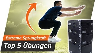 Sprungkraft Training  5 Übungen für extreme Sprungkraft  Andiletics [upl. by Zeiger]