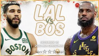 Los Angeles Lakers vs Boston Celtics Full Game Highlights  Dec 25  202324 NBA Christmas [upl. by Nagaer]