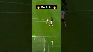 Moukoko 🔥 GOAL 🔥 vs Poland U21 moukoko germany [upl. by Hpejsoj]