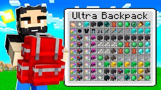 Minecraft Bedrock Edition Backpack Mod 120 [upl. by Xxam]