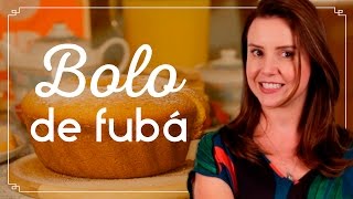 Bolo de fubá com erva doce — TudoEmFamília [upl. by Eiramlatsyrk]