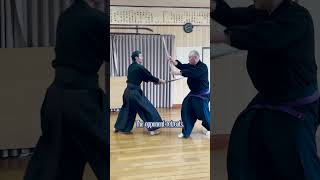 上段受け 小手打ち 裏 Jōdanuké Kotéuchi Ura Asayama Ichiden Ryu Shunjō Staff Kata [upl. by Dnarud]