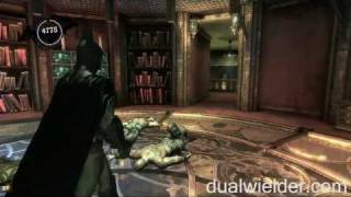 Batman Arkham Asylum Walkthrough  Arkham Mansion Locate Dr Young Part 5 [upl. by Nie546]